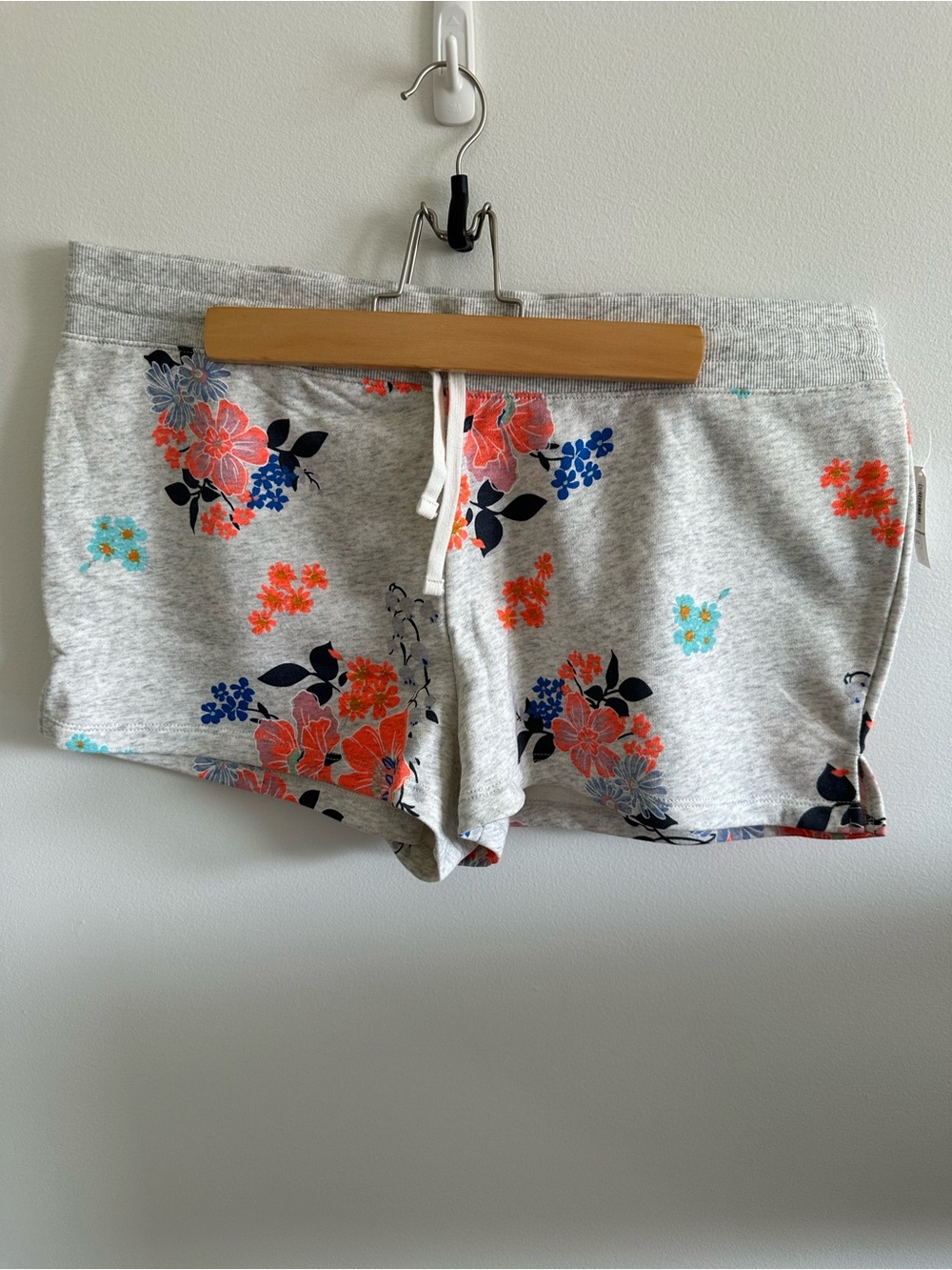 French Terry Lounge/Sleep Shorts with Drawstring